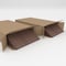 Ekena Millwork 11 3/4W x 11 3/4H x 1/4T Wood Hobby Boards, Walnut, 25PK HBW12X12X250DWA - alternate 2
